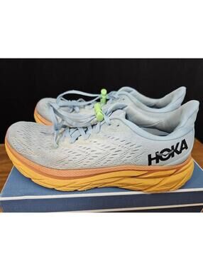 Hoka Tennis Shoes Blue & Orange Womens Size 9.5